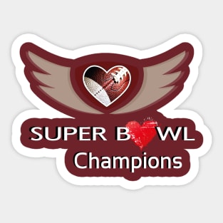 Super Bowl Sticker